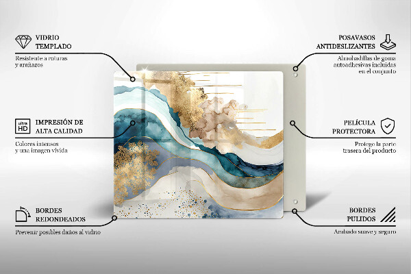 Deska do krojenia Kolorowy marmur