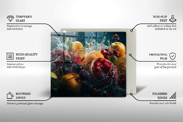 Deska do krojenia Owoce w wodzie