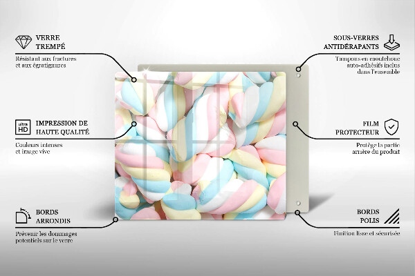 Deska do krojenia Kolorowe pianki