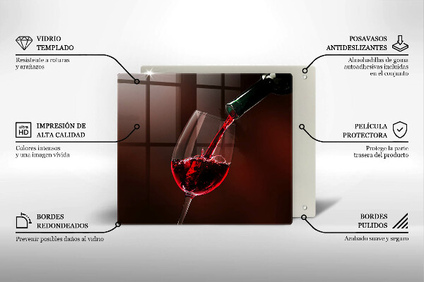 Deska do krojenia Kieliszek wina