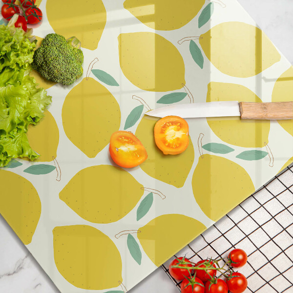 Deska do krojenia Rysunkowe cytryny