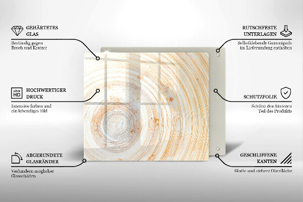 Deska do krojenia Tekstura drewna