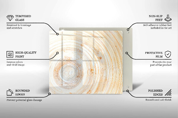 Deska do krojenia Tekstura drewna