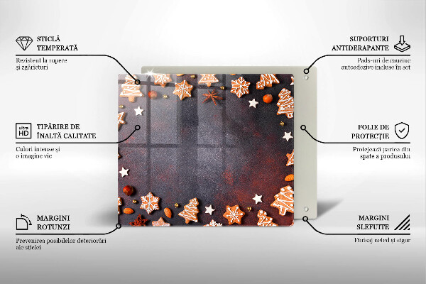 Deska do krojenia Pierniczki świąteczne