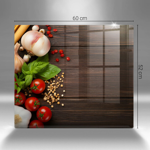 Deska do krojenia Warzywa na stole