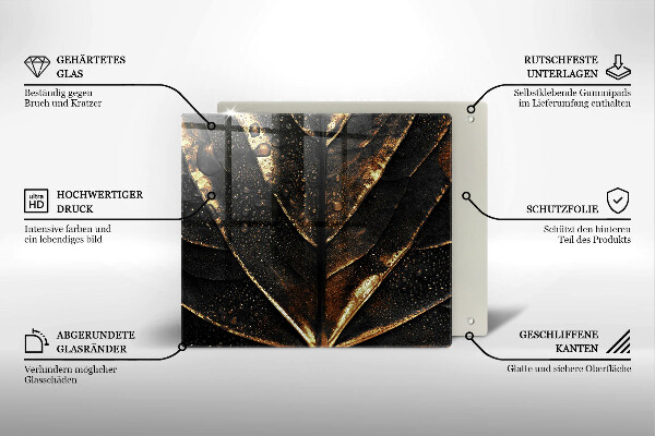 Deska do krojenia Złoty liść