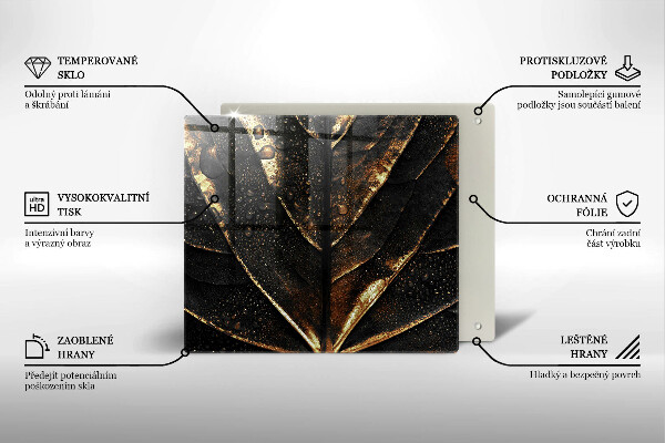 Deska do krojenia Złoty liść