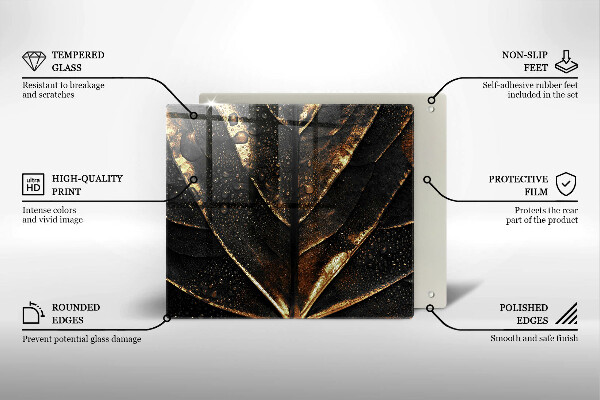 Deska do krojenia Złoty liść