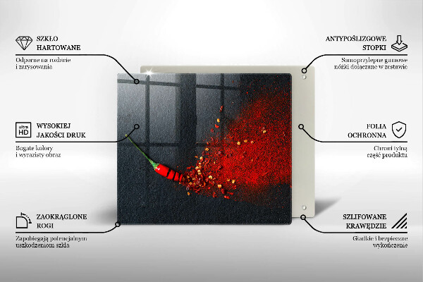 Deska kuchenna Papryka chili