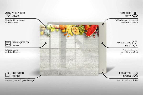 Deska kuchenna Owoce na deskach
