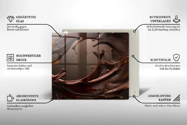 Deska kuchenna Płynna czekolada