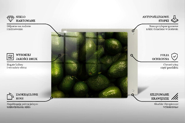 Deska kuchenna Owoce awokado