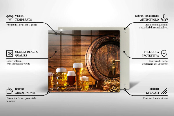 Deska kuchenna Beczka piwa