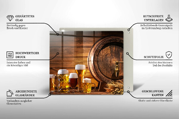 Deska kuchenna Beczka piwa