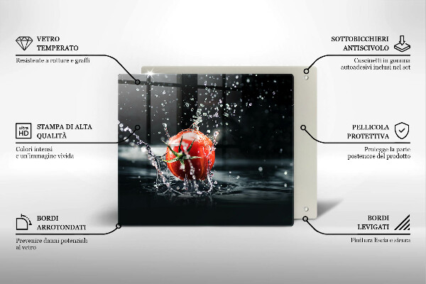 Deska kuchenna Pomidor w wodzie