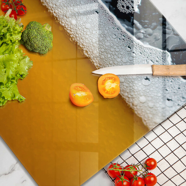 Deska kuchenna Napój piwo piana