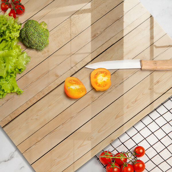 Deska kuchenna Delikatne drewniane deski