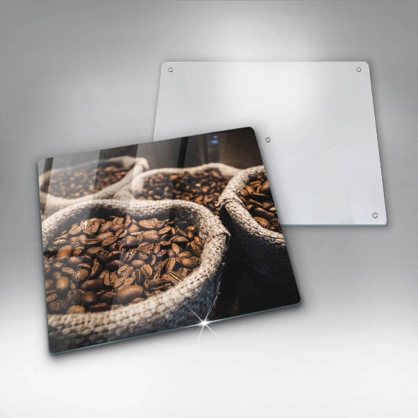 Deska kuchenna Worki ziarna kawy