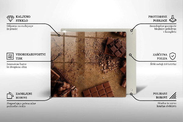Deska do krojenia Słodycze czekolada
