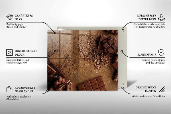 Deska do krojenia Słodycze czekolada
