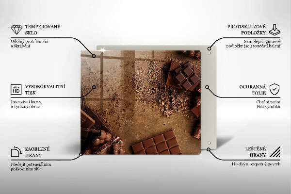 Deska do krojenia Słodycze czekolada