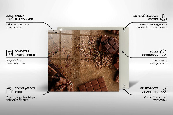 Deska do krojenia Słodycze czekolada