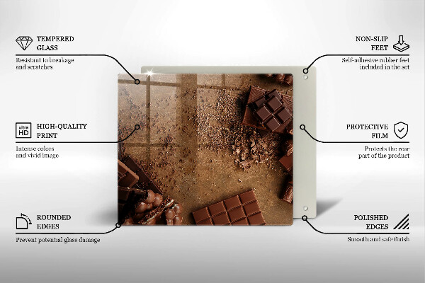 Deska do krojenia Słodycze czekolada