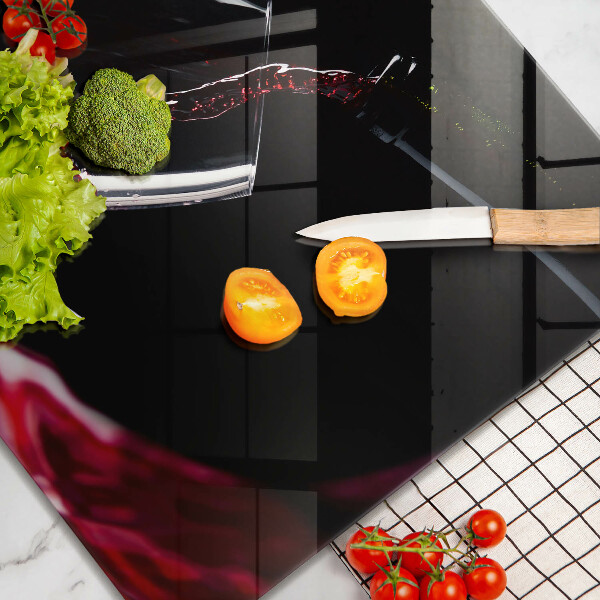 Deska kuchenna Kieliszek czerwone wino