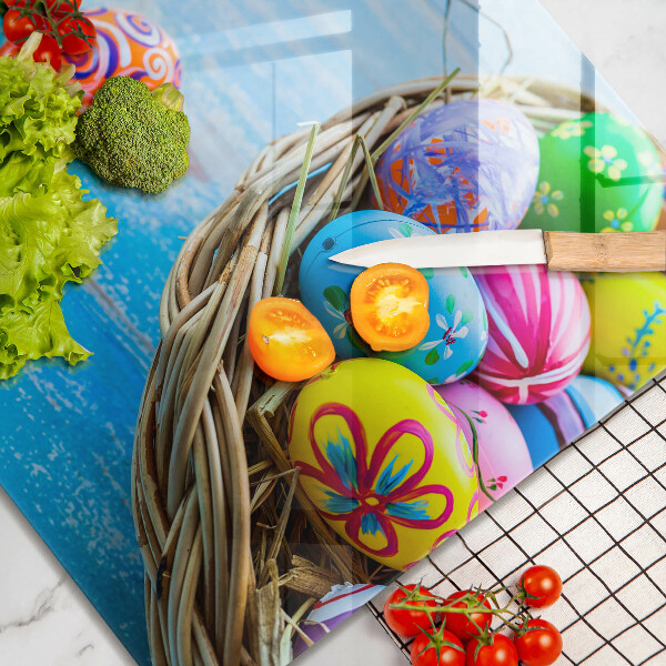 Deska kuchenna Wielkanocne jajka pisanki
