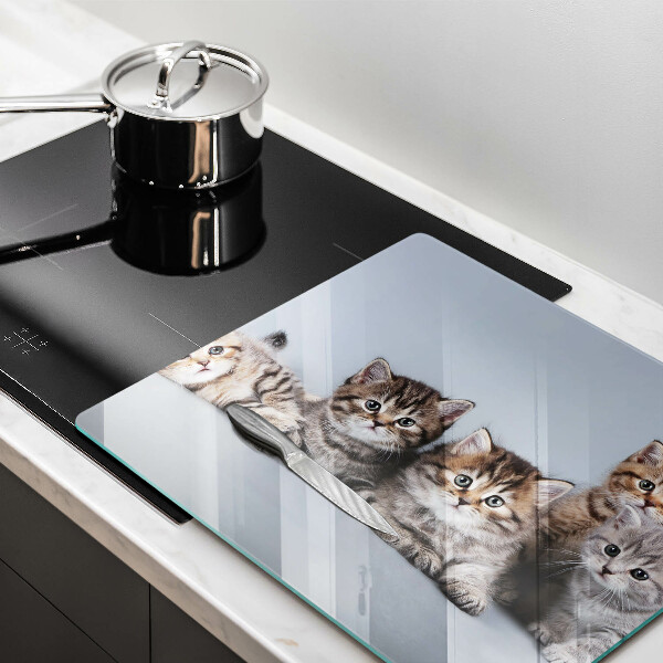 Deska kuchenna Słodkie małe kotki