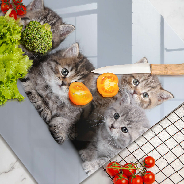 Deska kuchenna Słodkie małe kotki