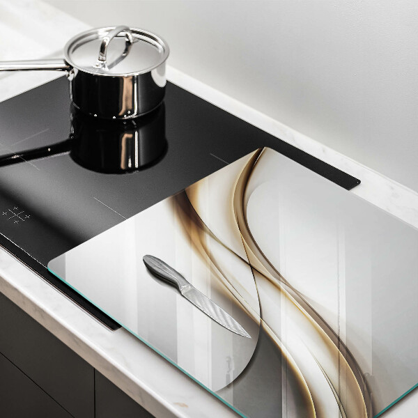 Deska kuchenna Łagodne linie abstrakcja