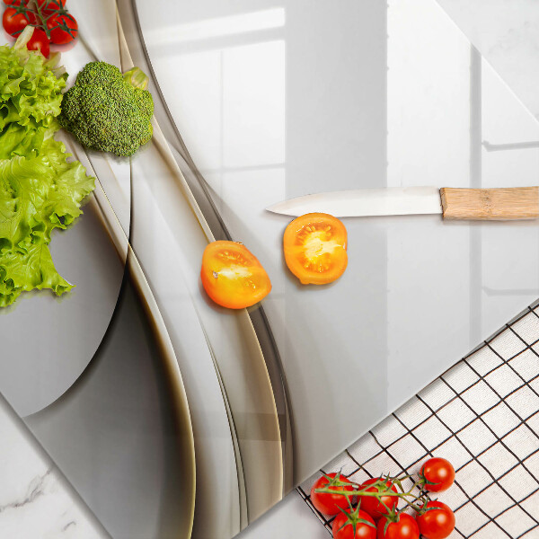 Deska kuchenna Łagodne linie abstrakcja