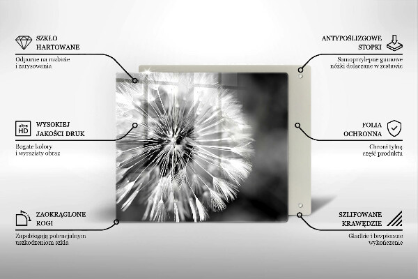 Deska kuchenna Delikatny dmuchawiec