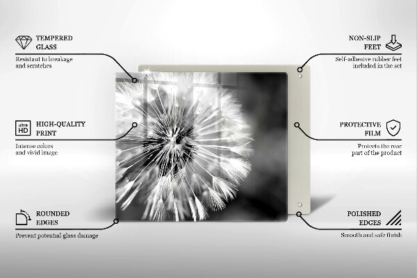 Deska kuchenna Delikatny dmuchawiec
