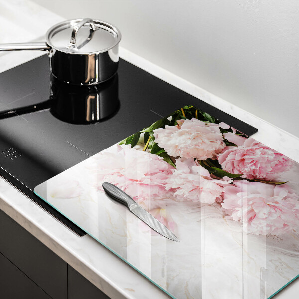 Deska kuchenna Delikatne róże kwiaty