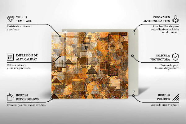 Deska kuchenna Wzór figury geometryczne
