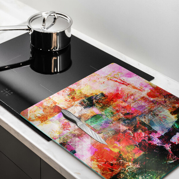 Deska kuchenna Abstrakcja farby