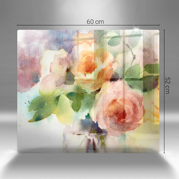 Deska kuchenna Malowane kwiaty