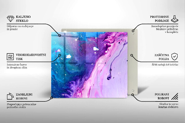 Deska kuchenna Abstrakcja tusze