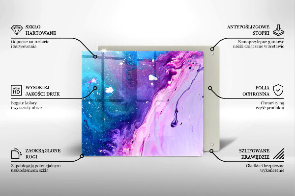 Deska kuchenna Abstrakcja tusze