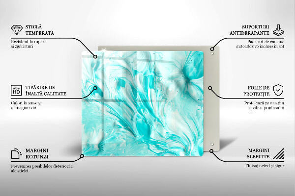 Deska kuchenna Farby abstrakcja