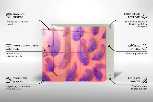 Deska kuchenna Puchate piórka