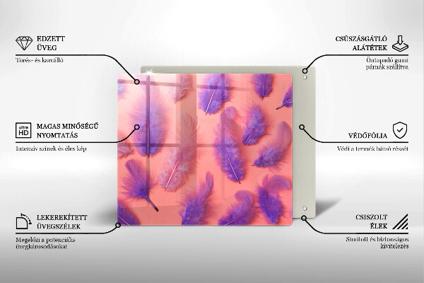 Deska kuchenna Puchate piórka