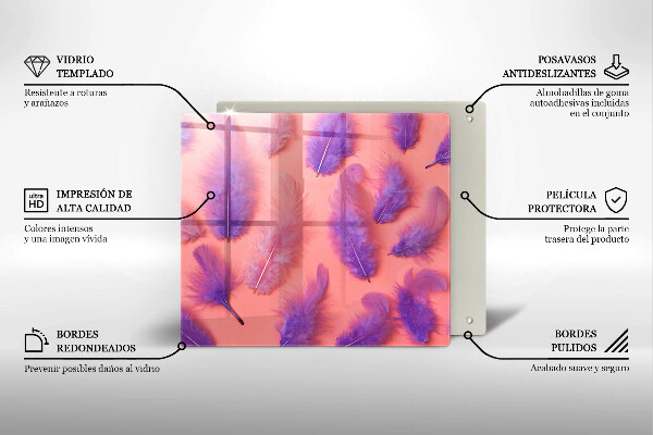 Deska kuchenna Puchate piórka