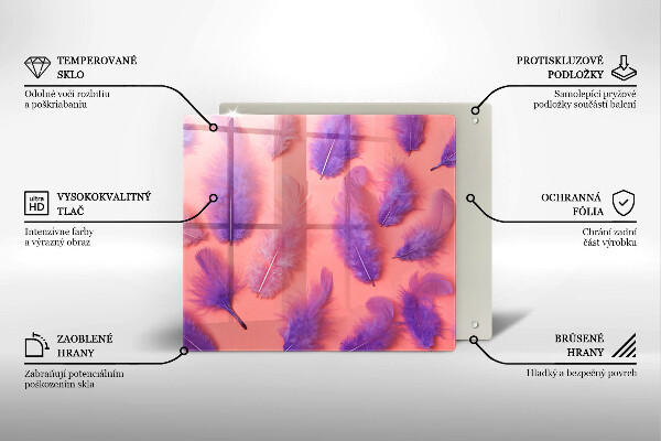 Deska kuchenna Puchate piórka