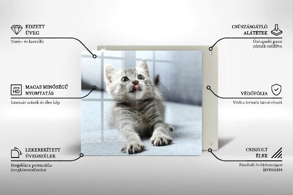 Deska kuchenna Mały uroczy kotek