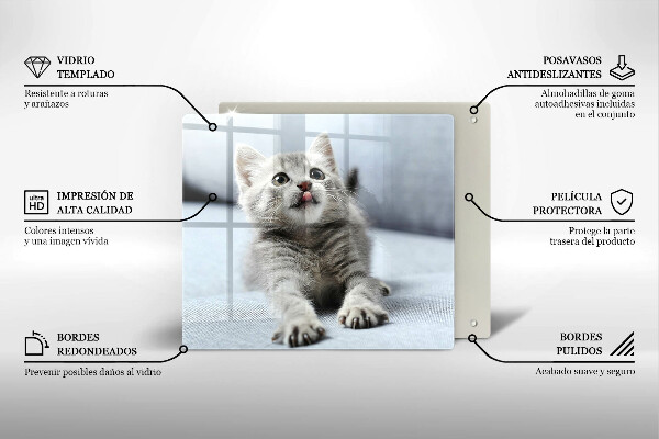 Deska kuchenna Mały uroczy kotek