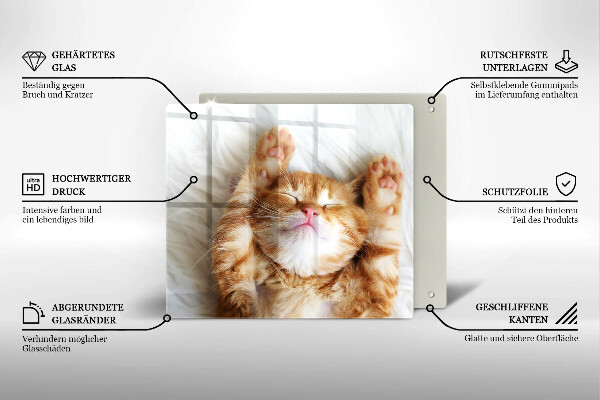 Deska kuchenna Mały słodki kotek