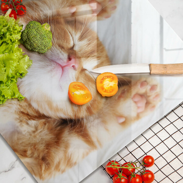 Deska kuchenna Mały słodki kotek